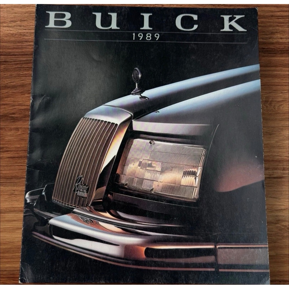 Vintage‎ 1989 Buick Sales Brochure Catalog Riviera Reatta Electra LeSabre Regal